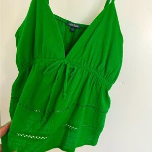 Wild fable crop style top